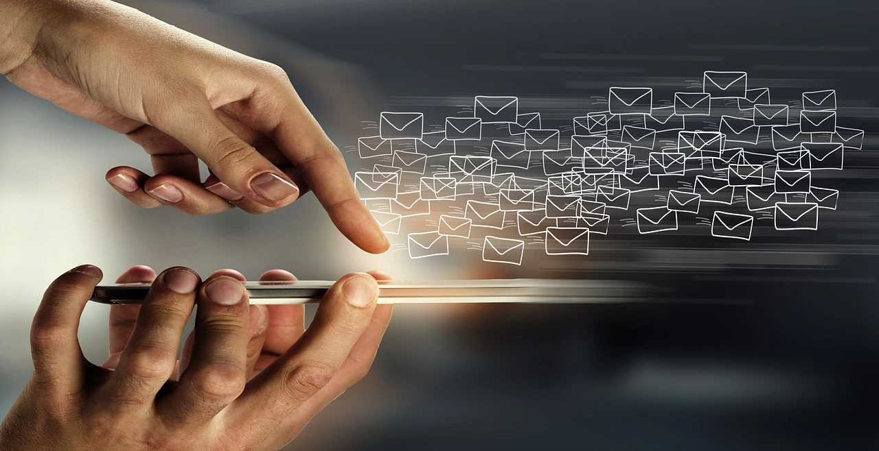Emails with hand